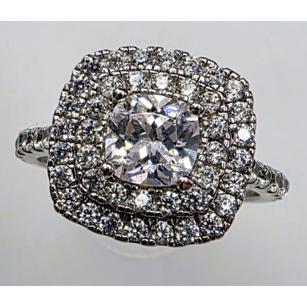 Cubic Zirconia Fashion Ring (3.2 g, Size 7)