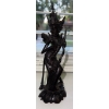 Image 3 : Carved Ebony Balinese Goddess Carving Figure & Ivory Muddle Jug