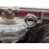 Image 13 : Framed Charles Comfort Print Return to Toboggan with Certificate of Authenticity and Glass Oil Lamp