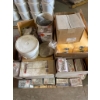 Image 6 : Pallet of Merkrete Grout, Tile Spacers, and Supplies