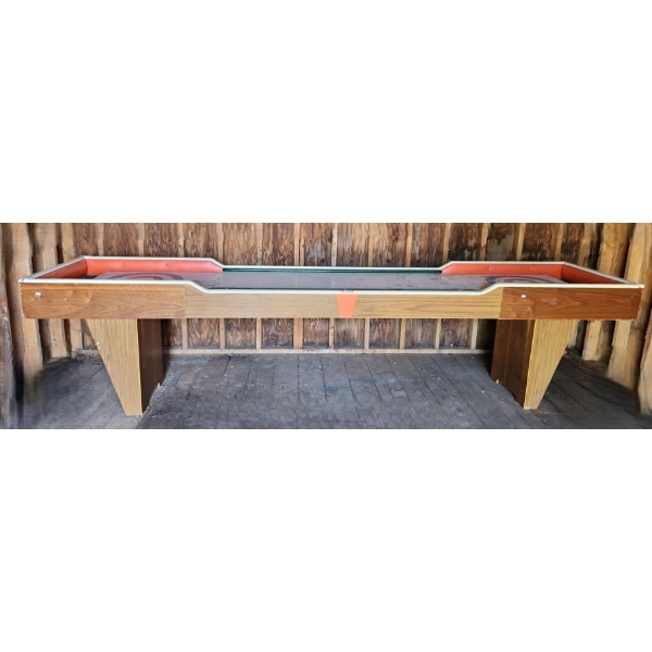 Vintage Shuffleboard Table 137 W, 31 D, 34 T