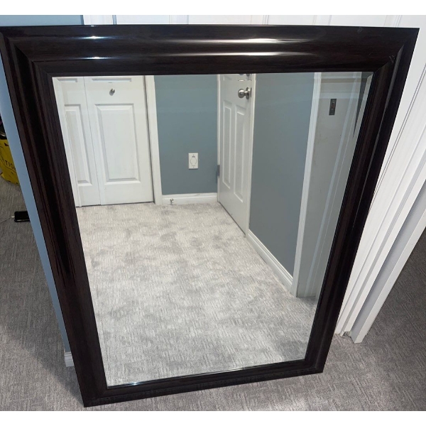 Modern Minimalist XL Wall Mirror 37x41 