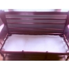Image 4 : Vilas Solid Maple Wood-Framed Sofa with Gray Cushions