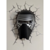 Image 1 : Star Wars Kylo Ren 3D Deco Wall Light- Battery Operated LED