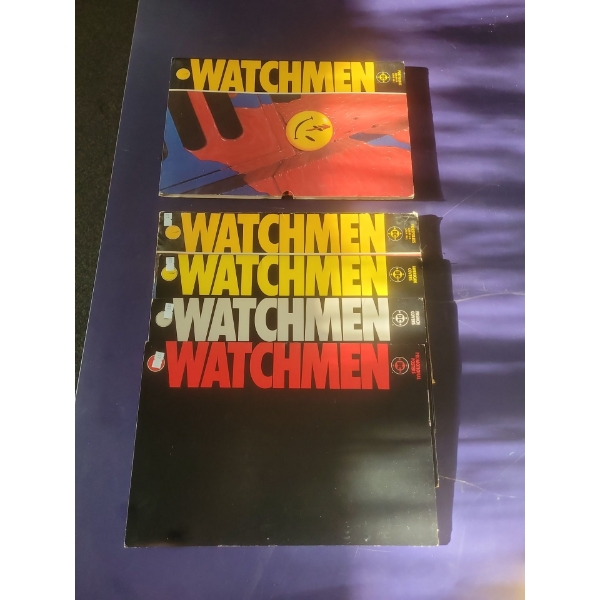 1988 Portfolio of DC Watchmen Covers (2 Sets) - American, French, English