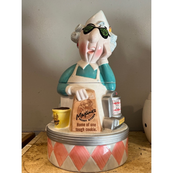  take a holiday time drive-in and Maxine ceramic statue