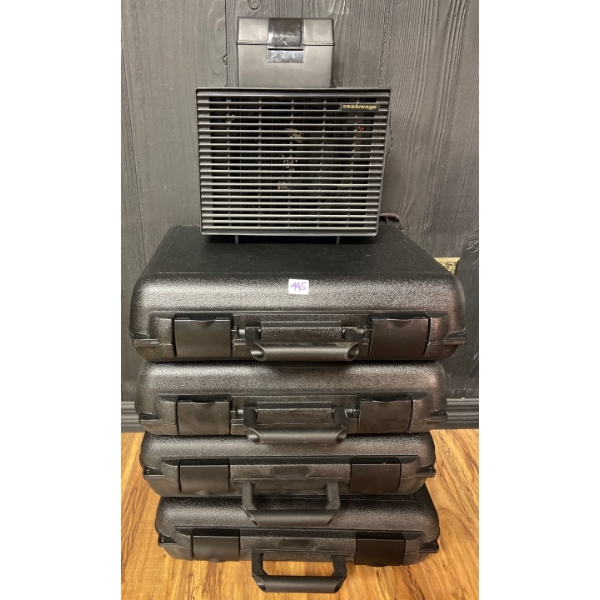 Lock Tight Safe Travel Containers w/ Sea Breeze Desktop Air Circulator & More 