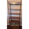 Image 1 : Lovely Wood Open Shelving Unit w Drawer 30 w 77 h