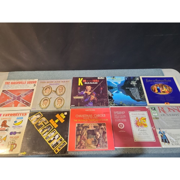 Interesting Inventory of Assorted Vinyl