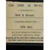 Image 3 : 1888 Canadian 1cent grade: MS-62 comments: red & brown certification no. XDW 963