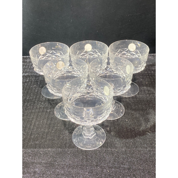 Cristal d'Arques Genuine Lead Crystal Champagne Glasses, Set of Six #2