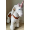Image 1 : Ponycycle Ride-On Unicorn Toy for Girls  36" tall