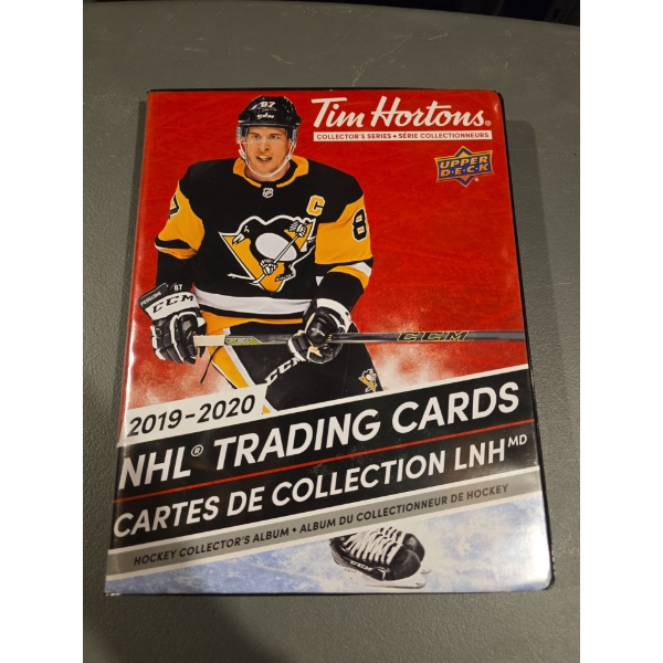 2019-2020 NHL Trading Cards Upper-Deck From Tim Hortons Book