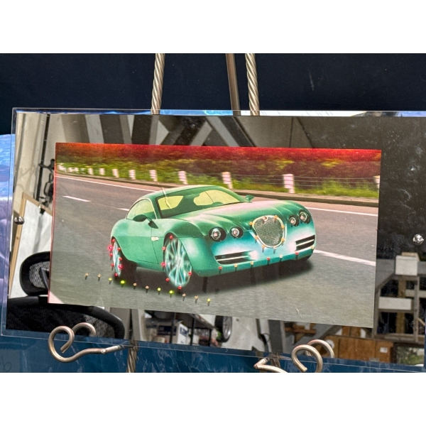 Light Up Luxury Car 26Wx14H