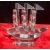 Image 1 : Crystal Sail Boat Collectible