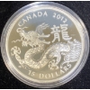 Image 2 : 2012 $15 Year of the Dragon Fine Silver Coin