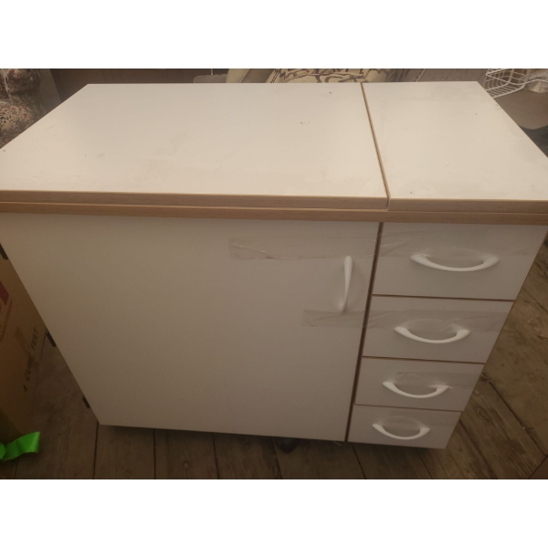 Sewing Cabinet/Vanity  Sullivan Quilt Sewing Table w/ Accessories 
