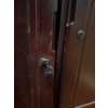 Image 7 : Gorgeous Locking Tall Cabinet w/ Glass Doors, Hinges on Bottom Need TLC - 33W, 17D, 74T 