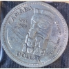 Image 2 : 1958 Canadian British Columbia Centennial Silver Dollar