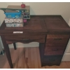 Image 1 : Wooden Sewing Desk with Storage Drawers and Organizer