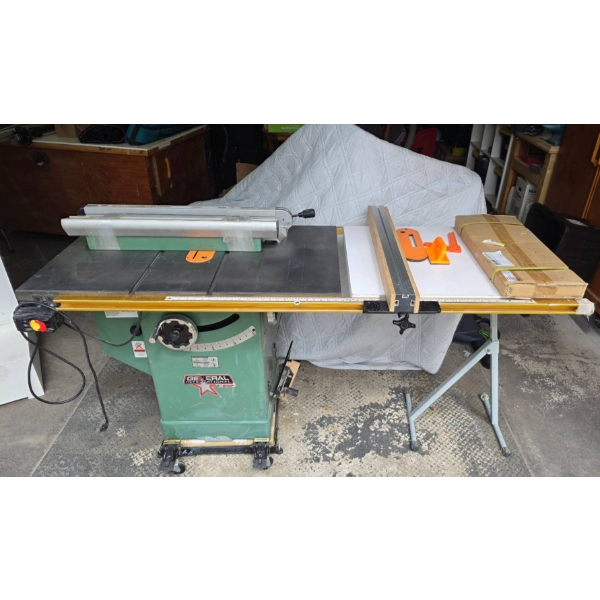 Custom General International Table Saw with Accessories