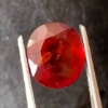 Image 2 : $11,400 Appraisal - 5.7 ct Cert. Hessonite Garnet Gemstone