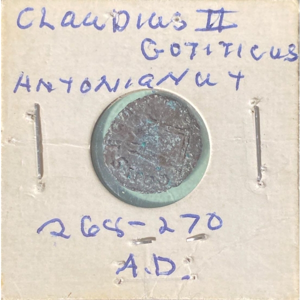 268-270 AD Roman Empire Claudius II Gothicus Coin