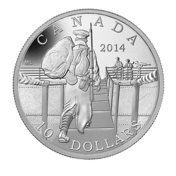 2014 $10 The Mobilisation of Our Nation - Pure Silver Coin
SKU: 129457