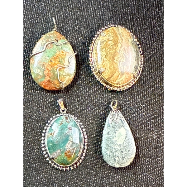 Jasper Pendant Brooch