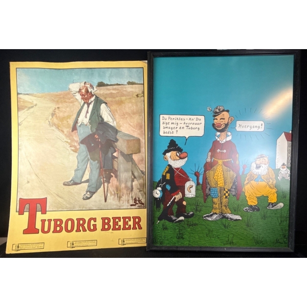 Drinking/Humor Prints pair , Largest 26x34