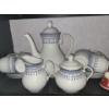 Image 2 : Staffordshire Coffee Server, Sugar/Creamer & Mugs.  German Teapot, Cups & Saucers