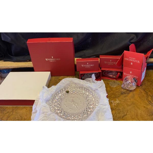 Waterford Crystal - Christmas Collection Ornaments Plates & more