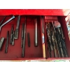 Image 4 : Beach rolling to a box with contents, pliers, chisel bits, clamps air tools, Allan Keys