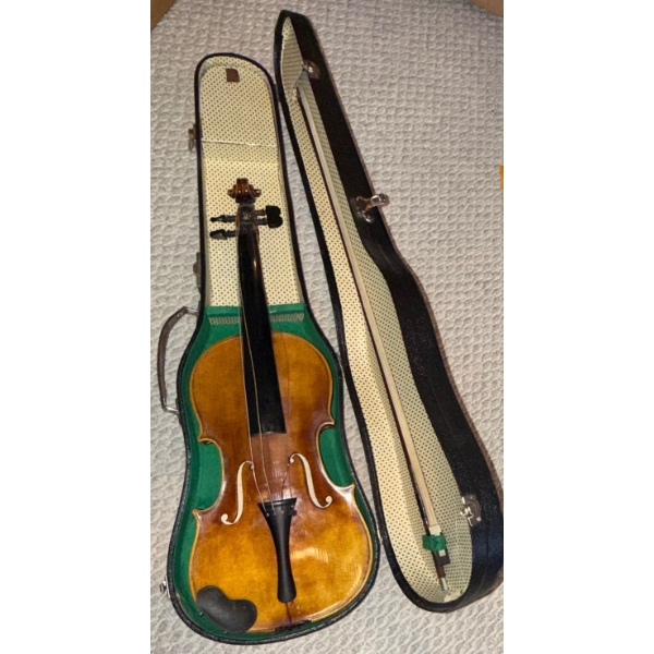Antique Acoustic Violin - Copy Of Antonius Stradivarius Model - Made In Germany