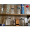 Image 2 : Lovely Jar/Glassware Collection w/ Assorted Matches and Antique Tin Match Holders (3) 