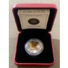 Image 1 : 2004 Canadian 50-Cent Silver Coin Featuring Clouded Sulphur Butterfly