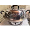 Image 4 : Thunder Group 10" Stainless Steel Wok Chafer Set (ModelNo.SLAL03A)