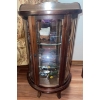 Image 1 : Antique Display Cabinet 13x16 w/ Assorted Smalls 