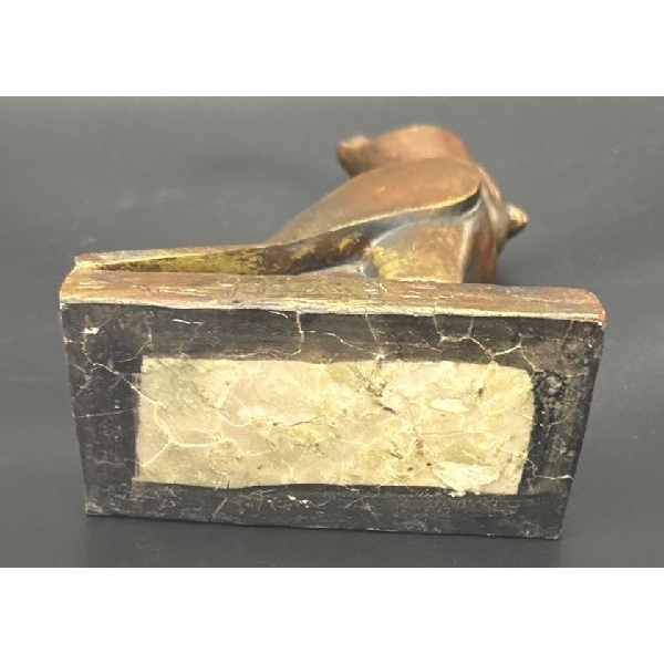 Egyptian Bird Figure - Cracked Badly, but Glued Together 