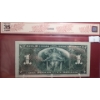 Image 2 : Certified Bank of Canada 1937 - $1 Bill N/A4610736- BC-21c Wide Panel/ Very Fine 35 Original