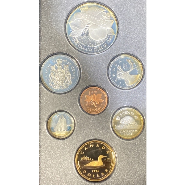 1996 Sterling Silver Proof Set