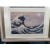 Image 2 : Building and Wave Print 7Wx26H