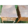 Image 4 : Coffee Table 52 W, 19 D, 15 T and Two Side Tables 20 W, 28 D, 21.5 T