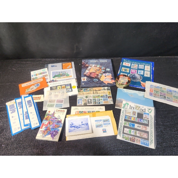 1989 Stamp Collectors Souvenir Book and More Stamps!! 