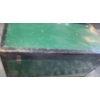 Image 8 : Vintage Steamer Trunk w/ Green Exterior 36 W, 18 D,  19 T