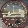Image 3 : 1984 Canadian Specimen Set With 50% Silver Dollar 23.33 Grams