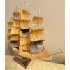 Image 2 : Genuine Horne Art - Decorative Boat 18x14 Made In Italy