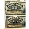 Image 3 : 1900 dominion of Canada $.25 shinplaster both in amazing condition 