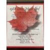 Image 3 : 1988 Canadian Silver Maple Leaf Coin, Fine Silver .9999, in First Commemorative Mint Folder