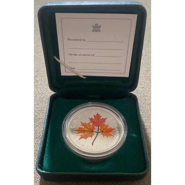 Canadian Troy Ounce Fine Silver Coin